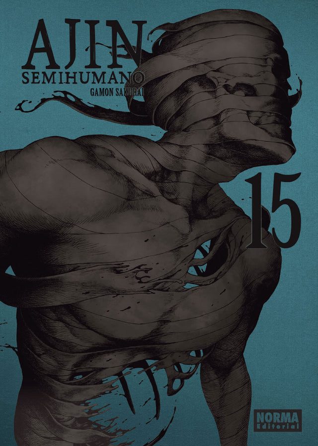 Portada de Ajin tomo 15, Norma Editorial