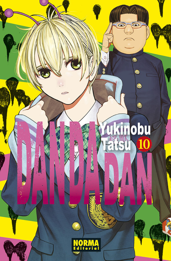 Portada de Dan Da Dan 10 de Yukinobu Tatsu, edición en castellano de Norma Editorial
