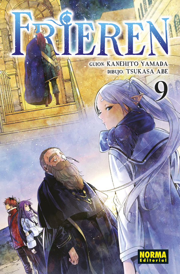 Portada de Frieren 09 en castellano — Norma Editorial