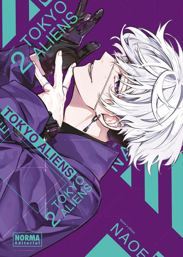 Portada de Tokyo Aliens 02, manga de Naoe en castellano de Norma Editorial