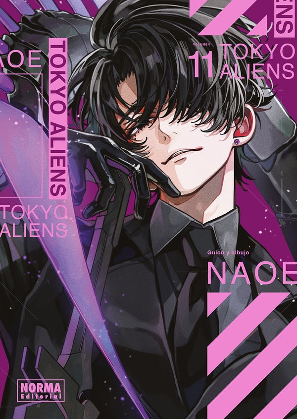 Portada de Tokyo Aliens 11, manga de Naoe en castellano de Norma Editorial