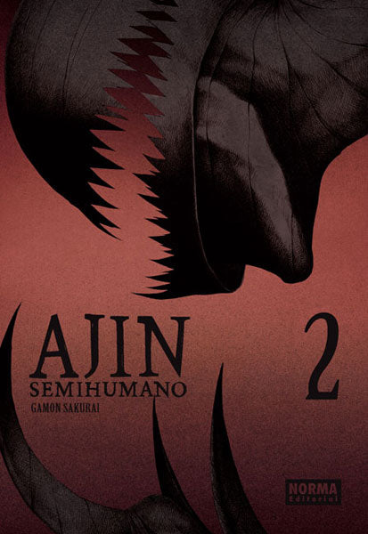 Portada de Ajin tomo 2, Norma Editorial