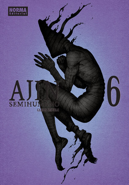 Portada de Ajin tomo 6, Norma Editorial