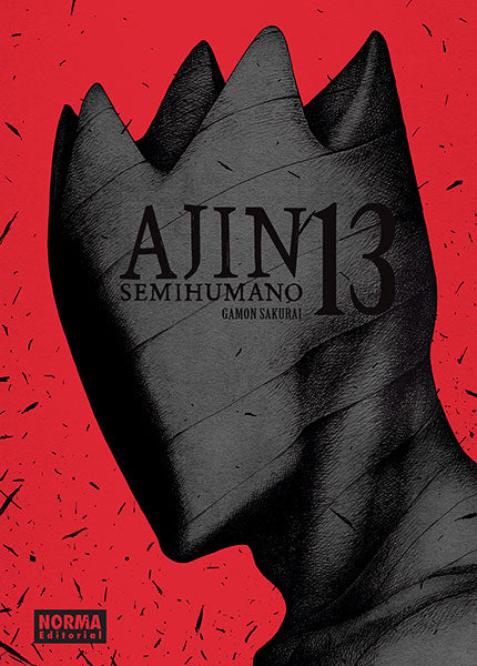 Portada de Ajin tomo 13, Norma Editorial