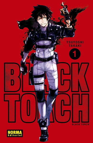 Portada de Black Torch 1, de Tsuyoshi Takaki, Norma Editorial