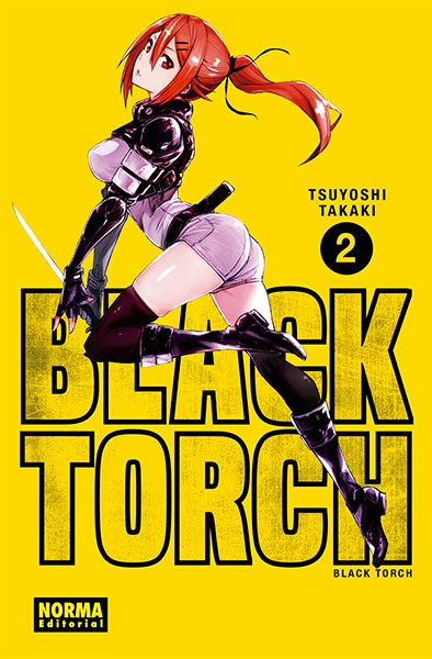 Portada de Black Torch 2, de Tsuyoshi Takaki, Norma Editorial