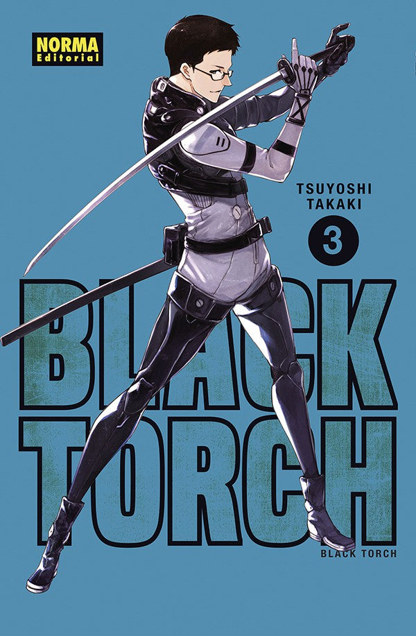 Portada de Black Torch 3, de Tsuyoshi Takaki, Norma Editorial