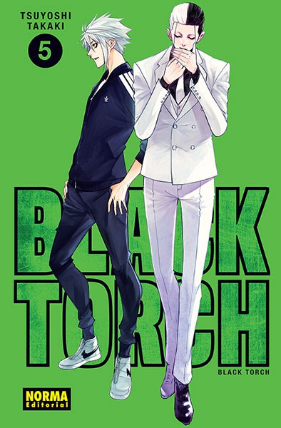 Portada de Black Torch 5, de Tsuyoshi Takaki, Norma Editorial