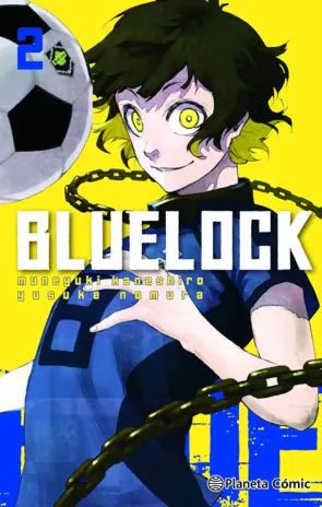 Portada de Blue Lock 02 en castellano — Planeta Cómic