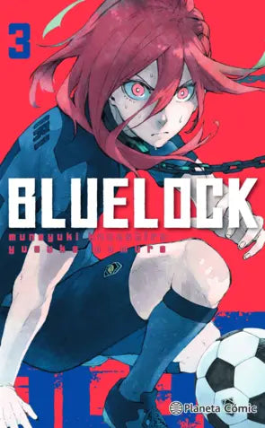 Portada de Blue Lock 03 en castellano — Planeta Cómic