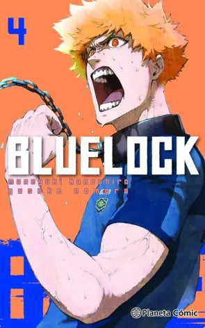 Portada de Blue Lock 04 en castellano — Planeta Cómic