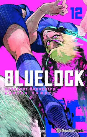 Portada de Blue Lock 12 en castellano — Planeta Cómic