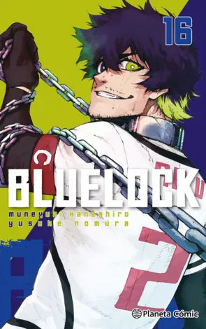 Portada de Blue Lock 16 en castellano — Planeta Cómic