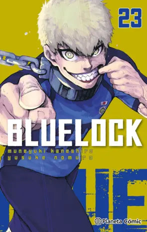 Portada de Blue Lock 23 en castellano — Planeta Cómic