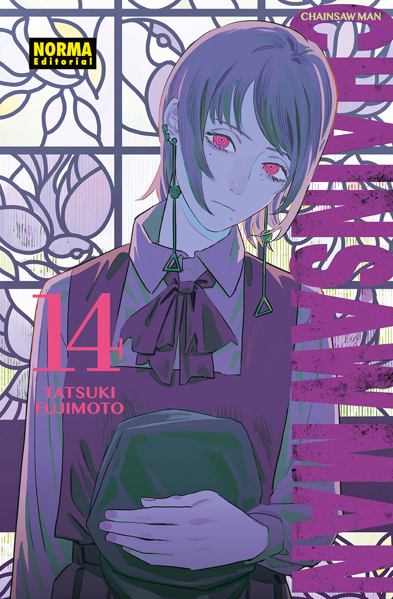 Portada de Chainsaw Man 14 de Tatsuki Fujimoto, edición en castellano de Norma Editorial