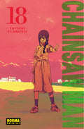 Portada de Chainsaw Man 18 de Tatsuki Fujimoto, edición en castellano de Norma Editorial