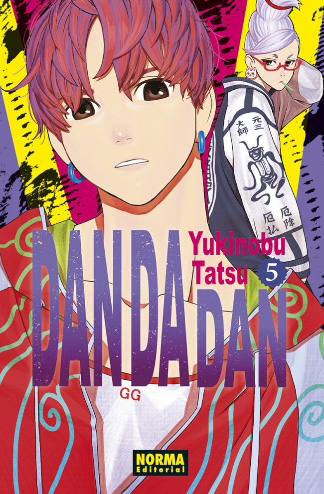 Portada de Dan Da Dan 05 de Yukinobu Tatsu, edición en castellano de Norma Editorial