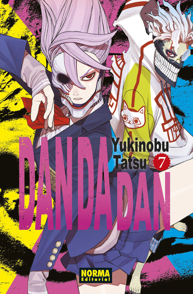 Portada de Dan Da Dan 07 de Yukinobu Tatsu, edición en castellano de Norma Editorial