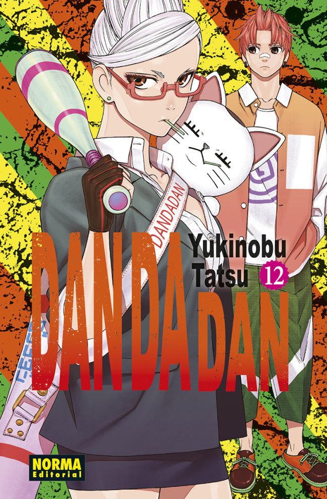 Portada de Dan Da Dan 12 de Yukinobu Tatsu, edición en castellano de Norma Editorial