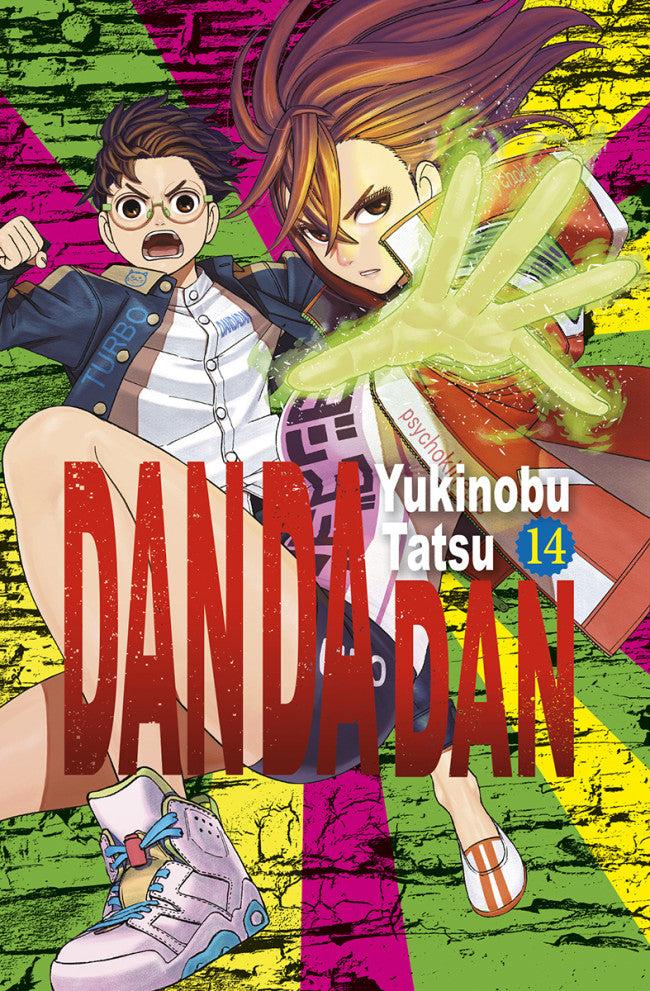 Portada de Dan Da Dan 14 de Yukinobu Tatsu, edición en castellano de Norma Editorial