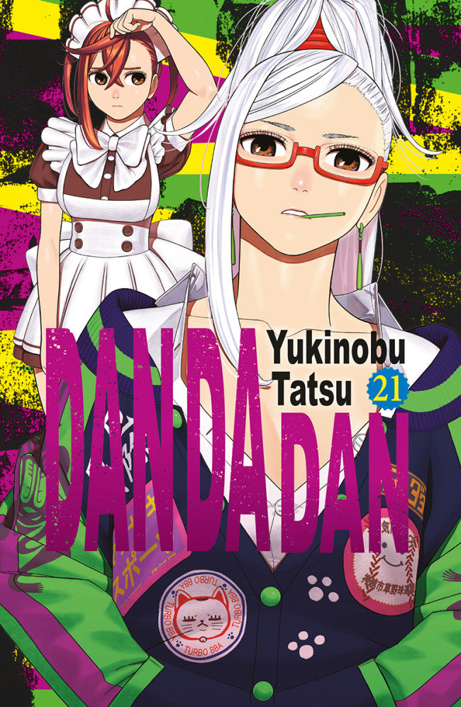 Portada de Dan Da Dan 21 de Yukinobu Tatsu, edición en castellano de Norma Editorial