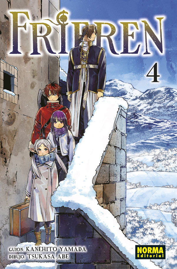 Portada de Frieren 04 en castellano — Norma Editorial
