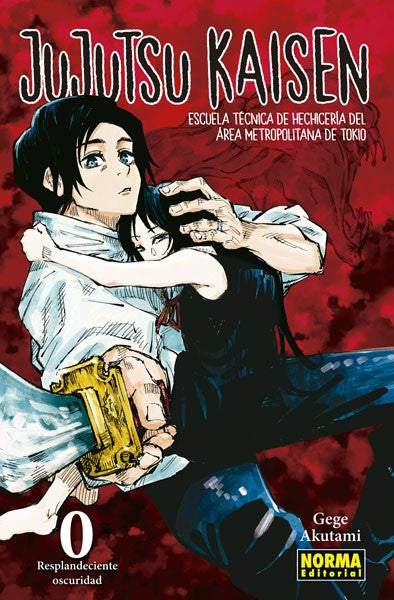Portada de Jujutsu Kaisen 00 de Gege Akutami, edición en castellano de Norma Editorial