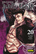 Portada de Jujutsu Kaisen 20 de Gege Akutami, edición en castellano de Norma Editorial
