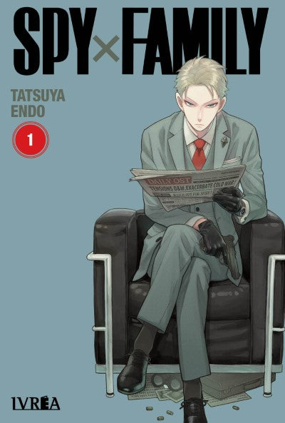 Portada de Spy x Family 01 de Tatsuya Endo, edición en castellano de Editorial Ivrea