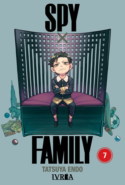 Portada de Spy x Family 07 de Tatsuya Endo, edición en castellano de Editorial Ivrea
