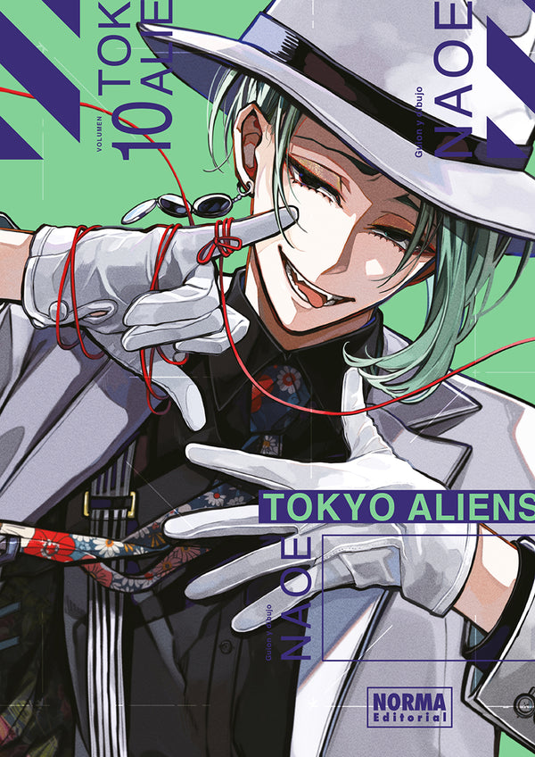 Portada de Tokyo Aliens 10, manga de Naoe en castellano de Norma Editorial