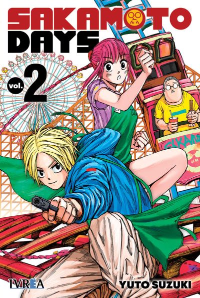 Portada de Sakamoto Days 02 — Editorial Ivrea