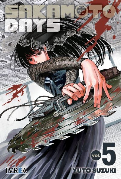 Portada de Sakamoto Days 05 — Editorial Ivrea